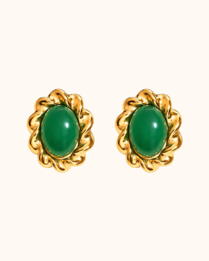 EMERALD STUDS