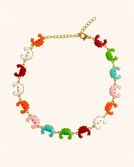 CANDY CRAB ANKLET
